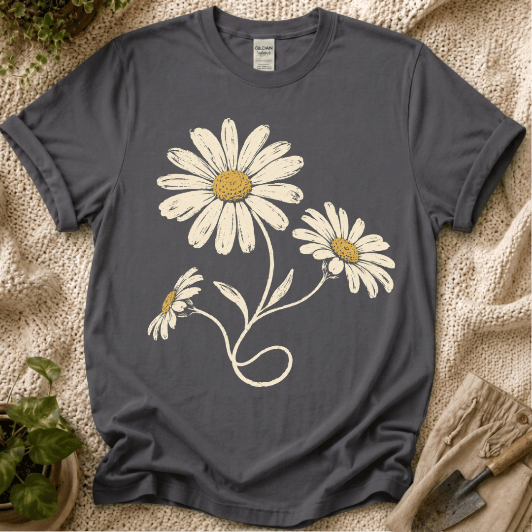 Daisy T-Shirt - Zen & Zucchinis garden graphic tee