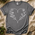 Flower Love T-Shirt by Zen & Zucchinis Slow Garden Club