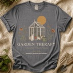 Garden Therapy T-Shirt by Zen & Zucchinis Slow Garden Club