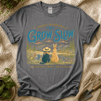 Grow Slow Wildflower Garden T-Shirt by Zen & Zucchinis Slow Garden Club