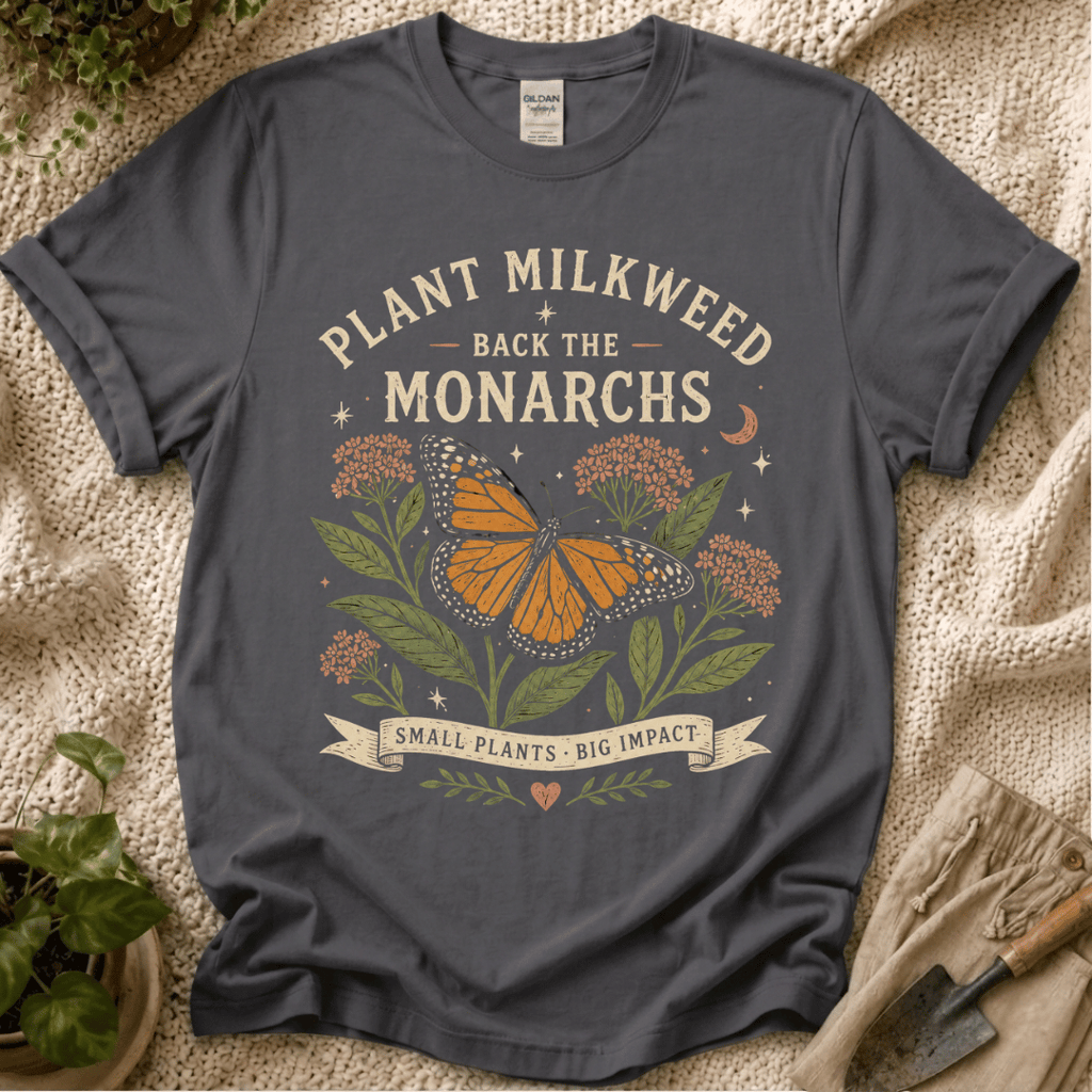 Plant Milkweed Monarch T-Shirt