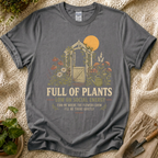 Full of Plants Garden Sunset T-Shirt by Zen & Zucchinis Slow Garden Club