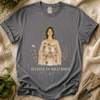 Devoted to Deep Roots Garden T-Shirt by Zen & Zucchinis Slow Garden Club