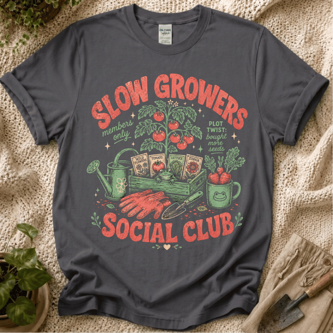 Slow Growers Social Club  T-Shirt