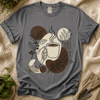 Boho Coffee T-Shirt by Zen & Zucchinis Slow Garden Club