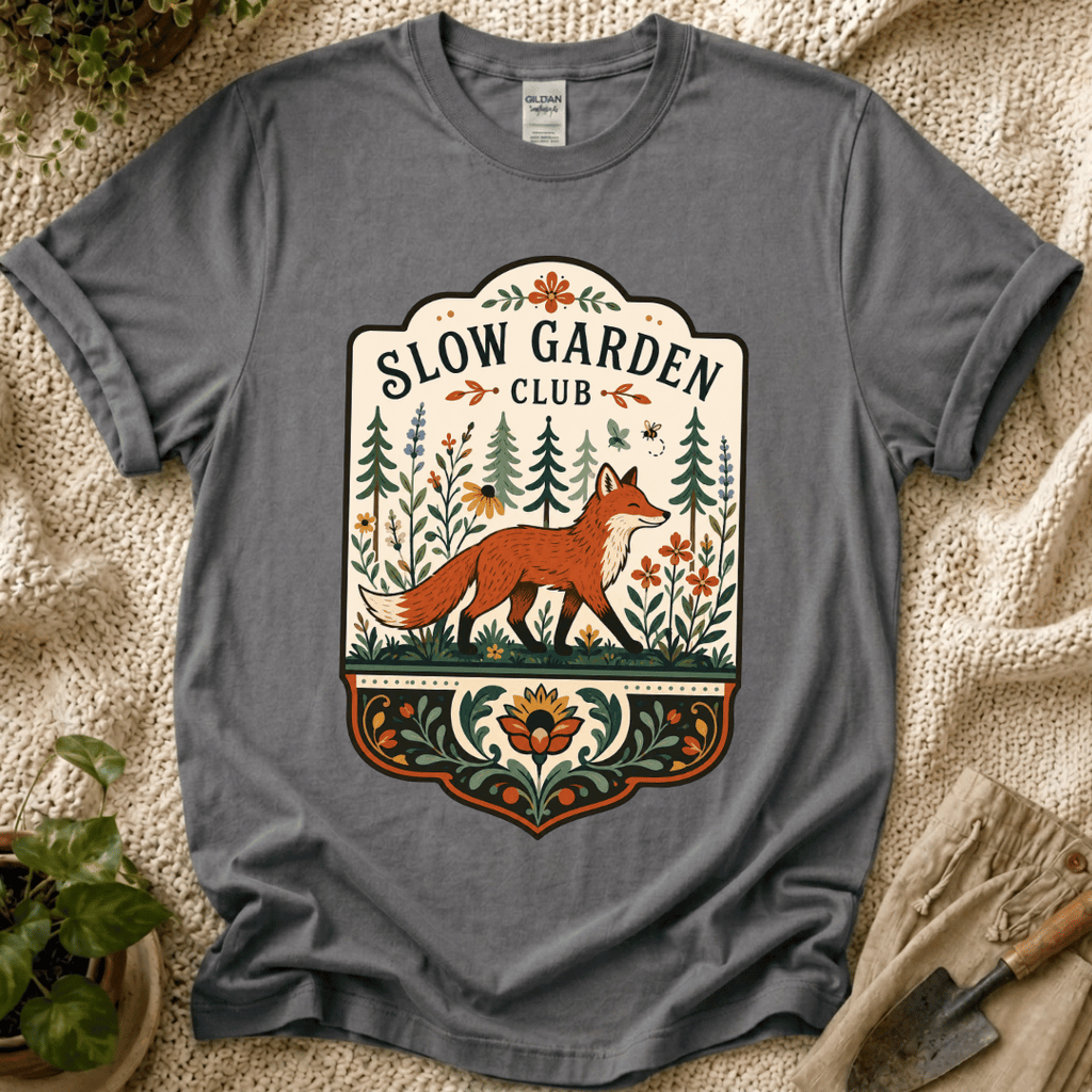 The Local Fox Slow Garden Club T-Shirt