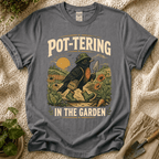 Pottering in the Garden Bird T-Shirt by Zen & Zucchinis Slow Garden Club