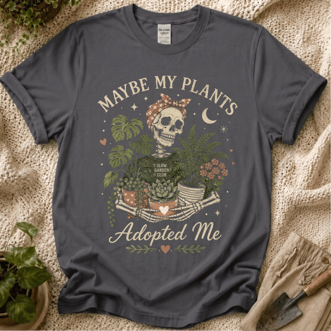 Maybe Plant Adopted Me Skelleton T-Shirt