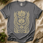 Folk Floral Slow Garden T-Shirt