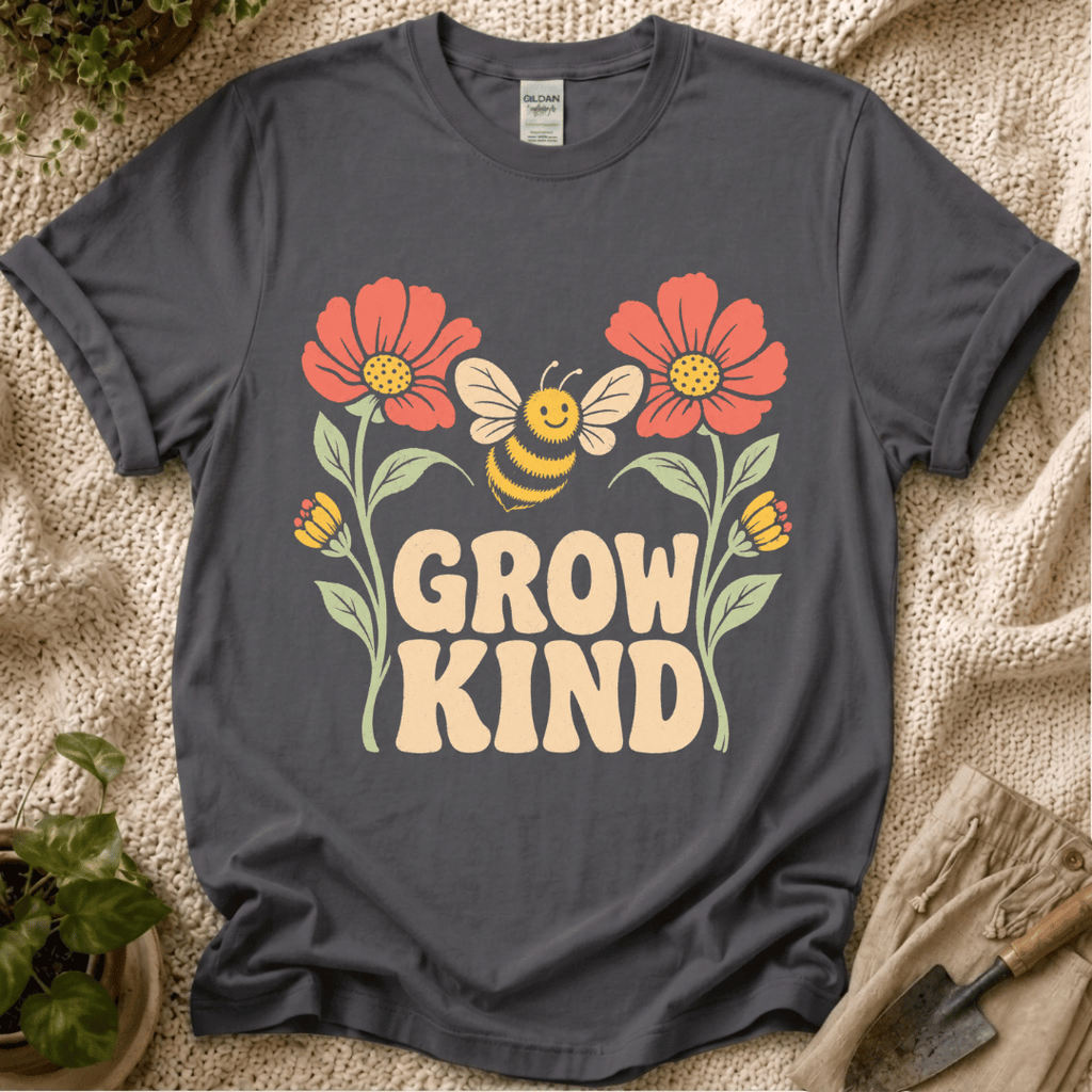 Grow Kind Flower Bee T-Shirt