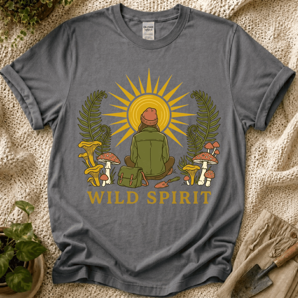 Wild Spirit Nature T-Shirt by Zen & Zucchinis Slow Garden Club