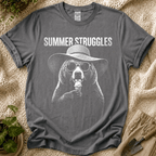 Summer Bear Garden Struggles T-Shirt by Zen & Zucchinis Slow Garden Club
