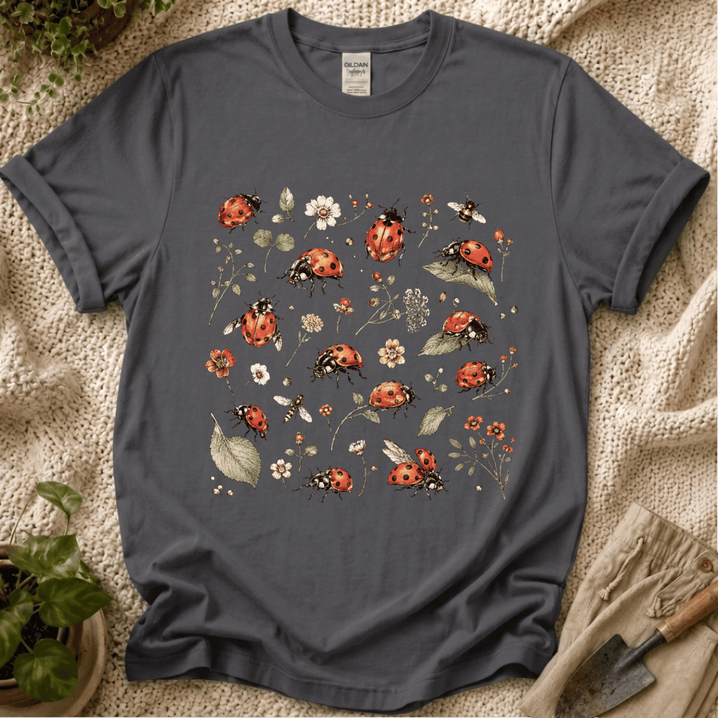 Ladybug Meadow Garden Friend T-Shirt