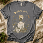 Healing Hands Garden Mother T-Shirt by Zen & Zucchinis Slow Garden Club