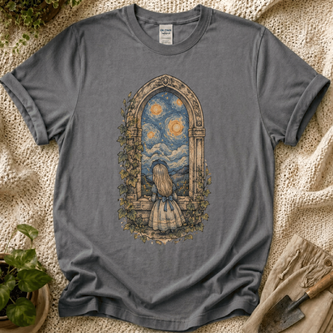 Window Wonderland T-Shirt by Zen & Zucchinis Slow Garden Club