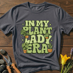 Plant Lady Era T-Shirt - botanical nature graphic t-shirt, minimalist design, unisex tee for Nature Lovers, Garnder, Farmer, Plant Lovers