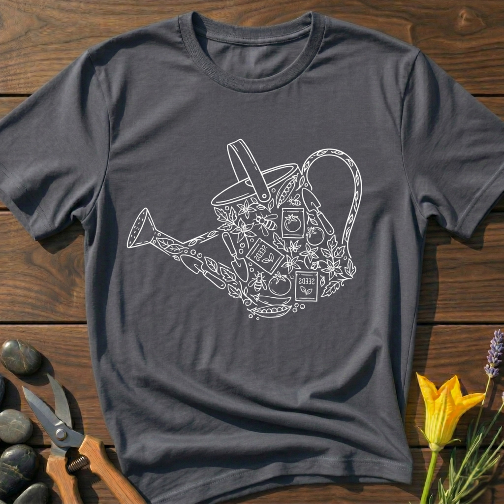 Watering Can Fractals T-Shirt