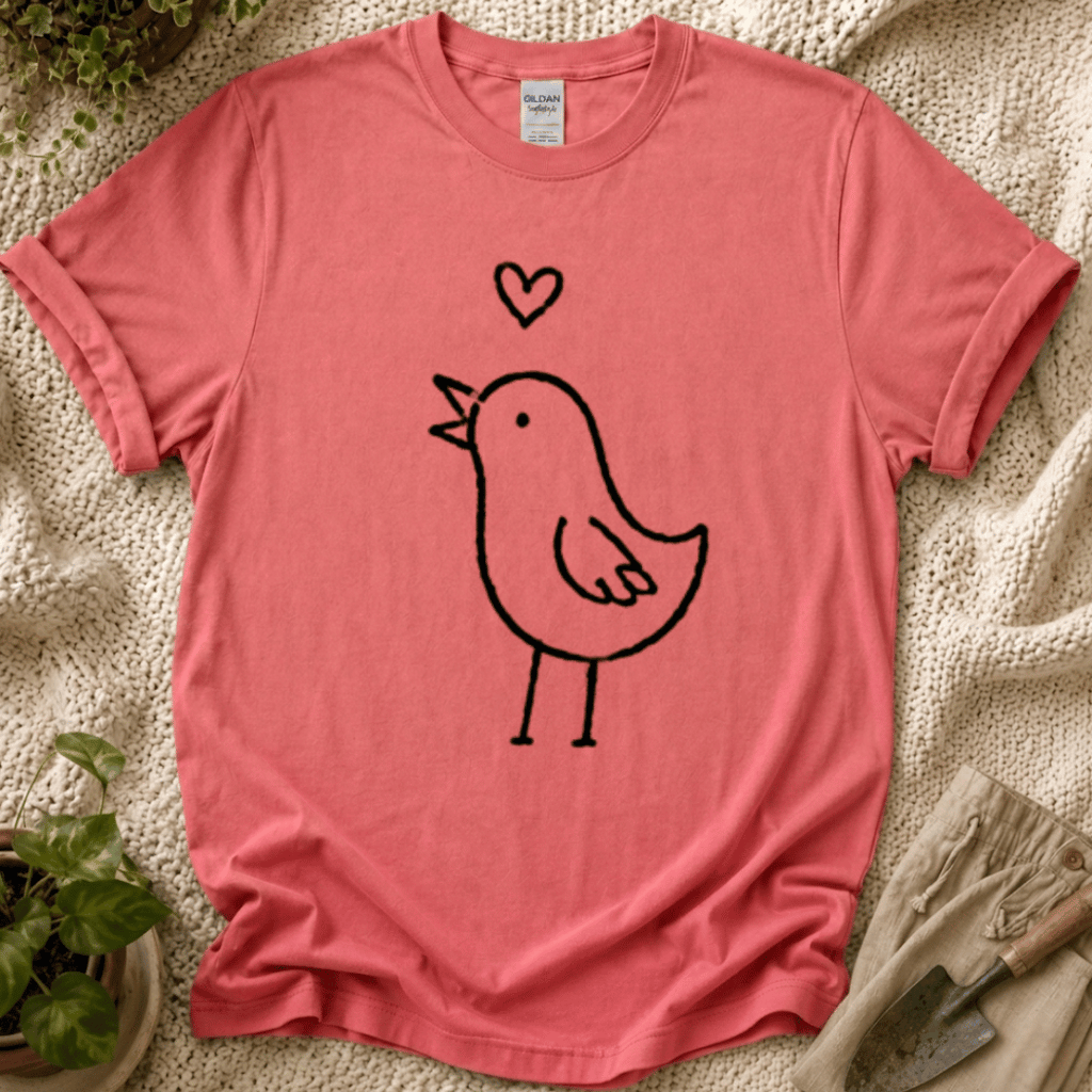 Minimalistic Bird T-Shirt