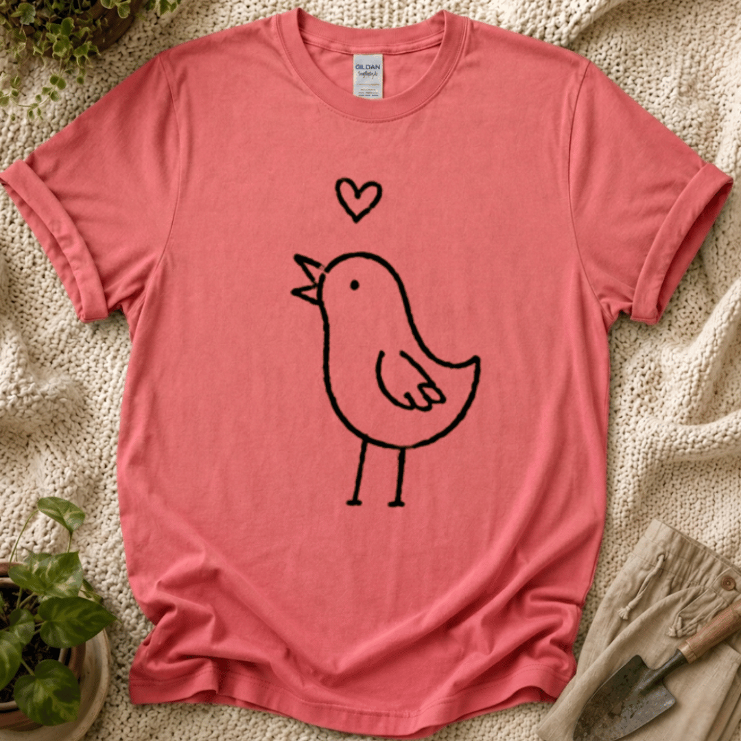 Minimalistic Bird T-Shirt