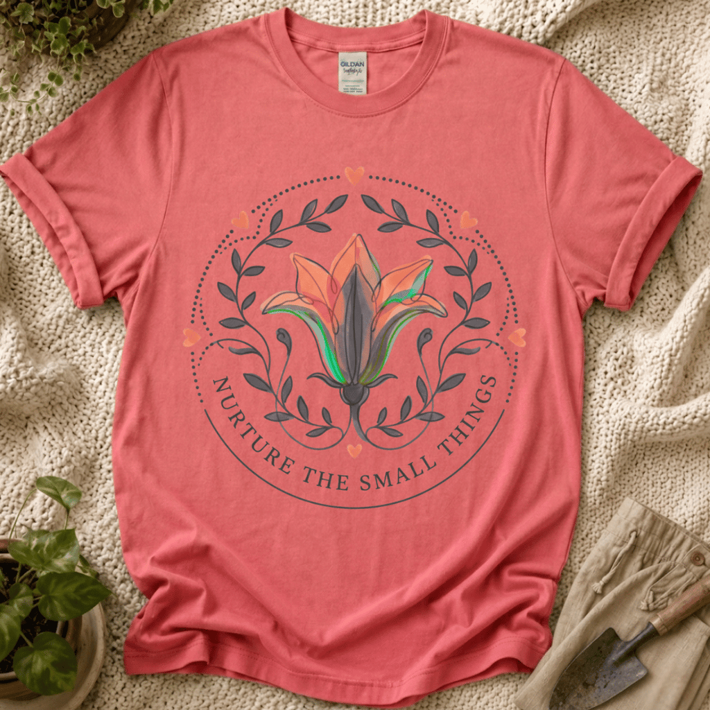 Nurture the Small Things Floral T-Shirt