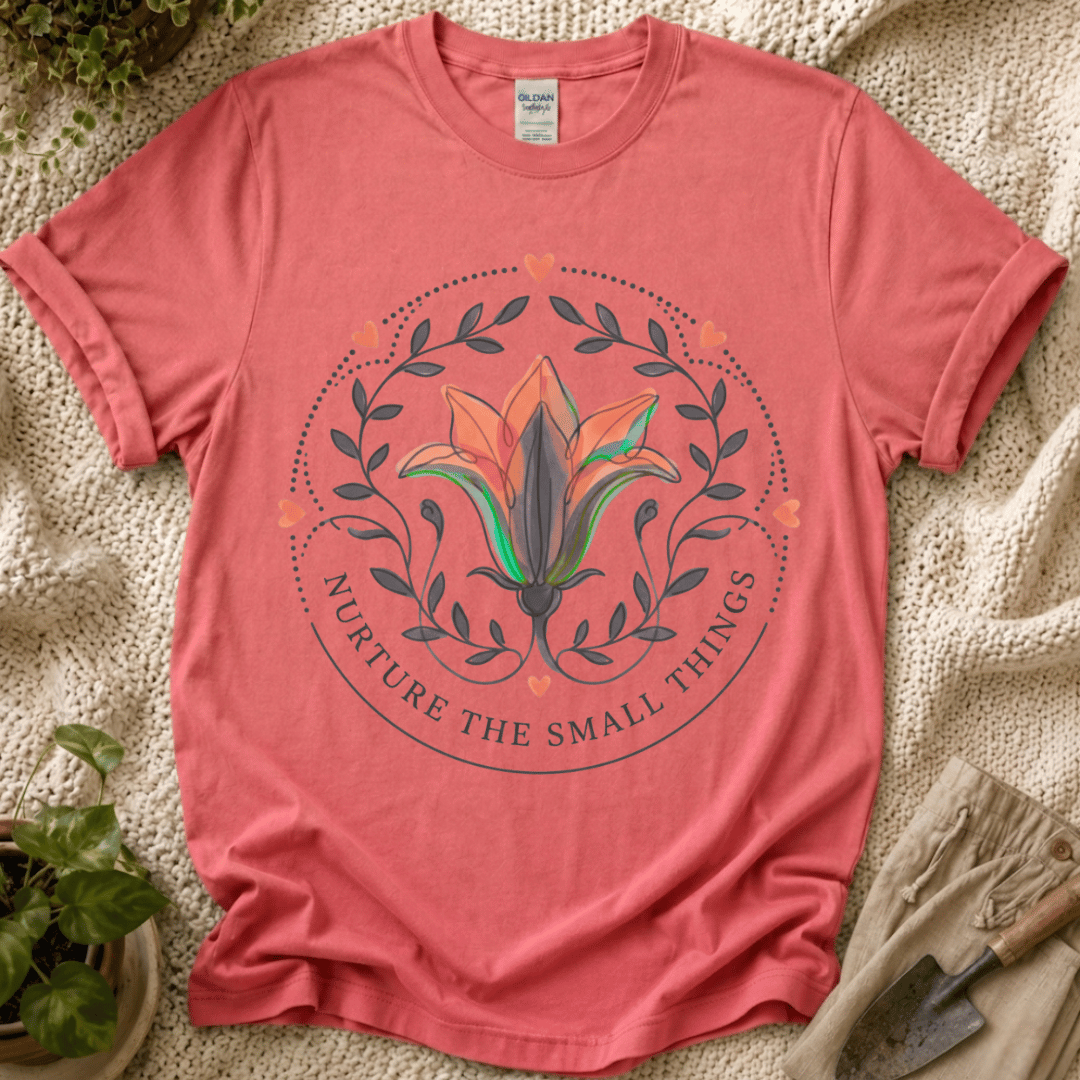 Nurture the Small Things Floral T-Shirt