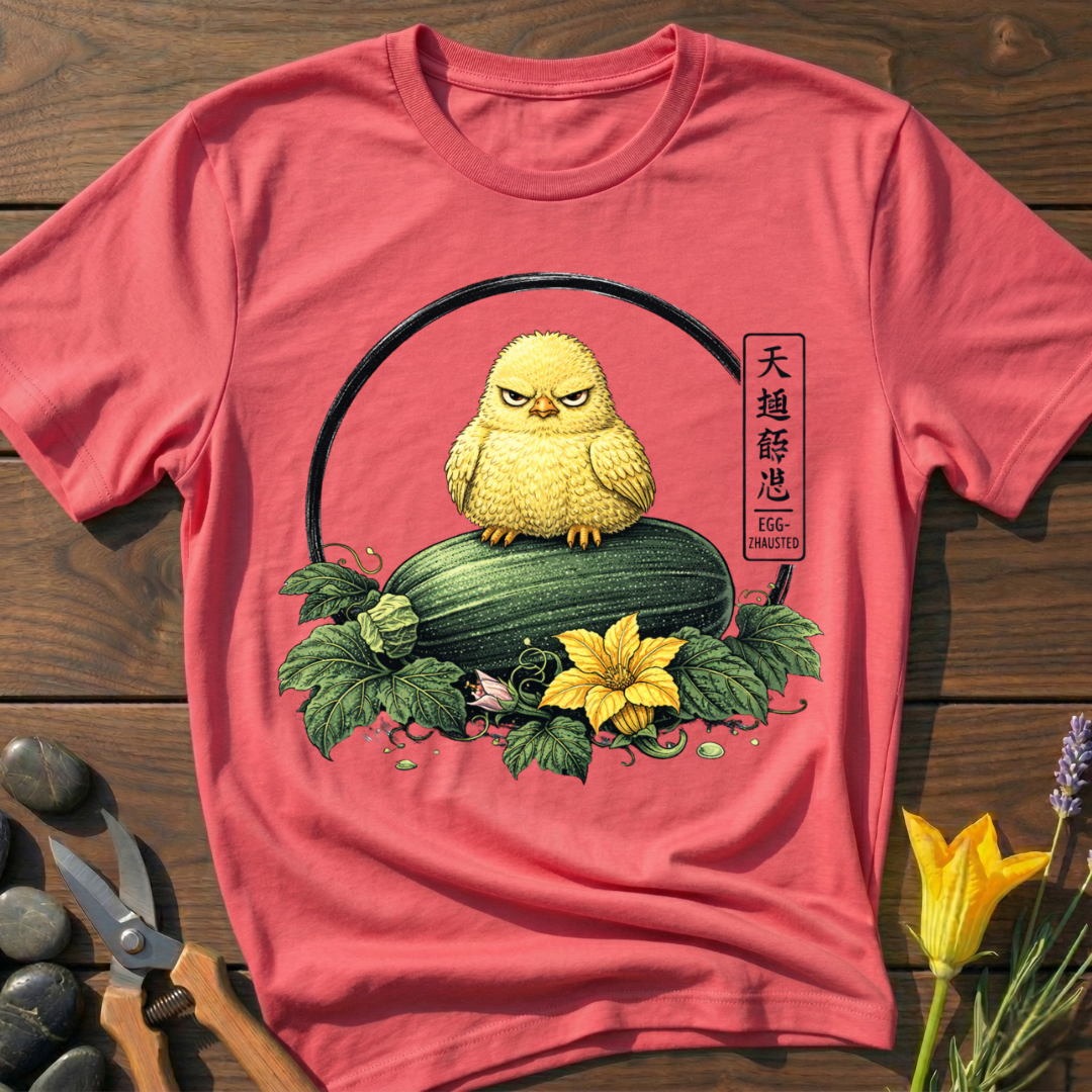 Eggshausted Baby Chicken T-Shirt