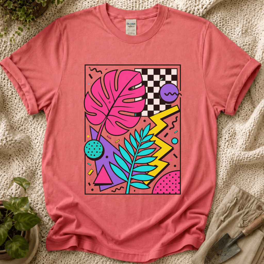Abstract Wildflower Garden T-Shirt by Zen & Zucchinis Slow Garden Club