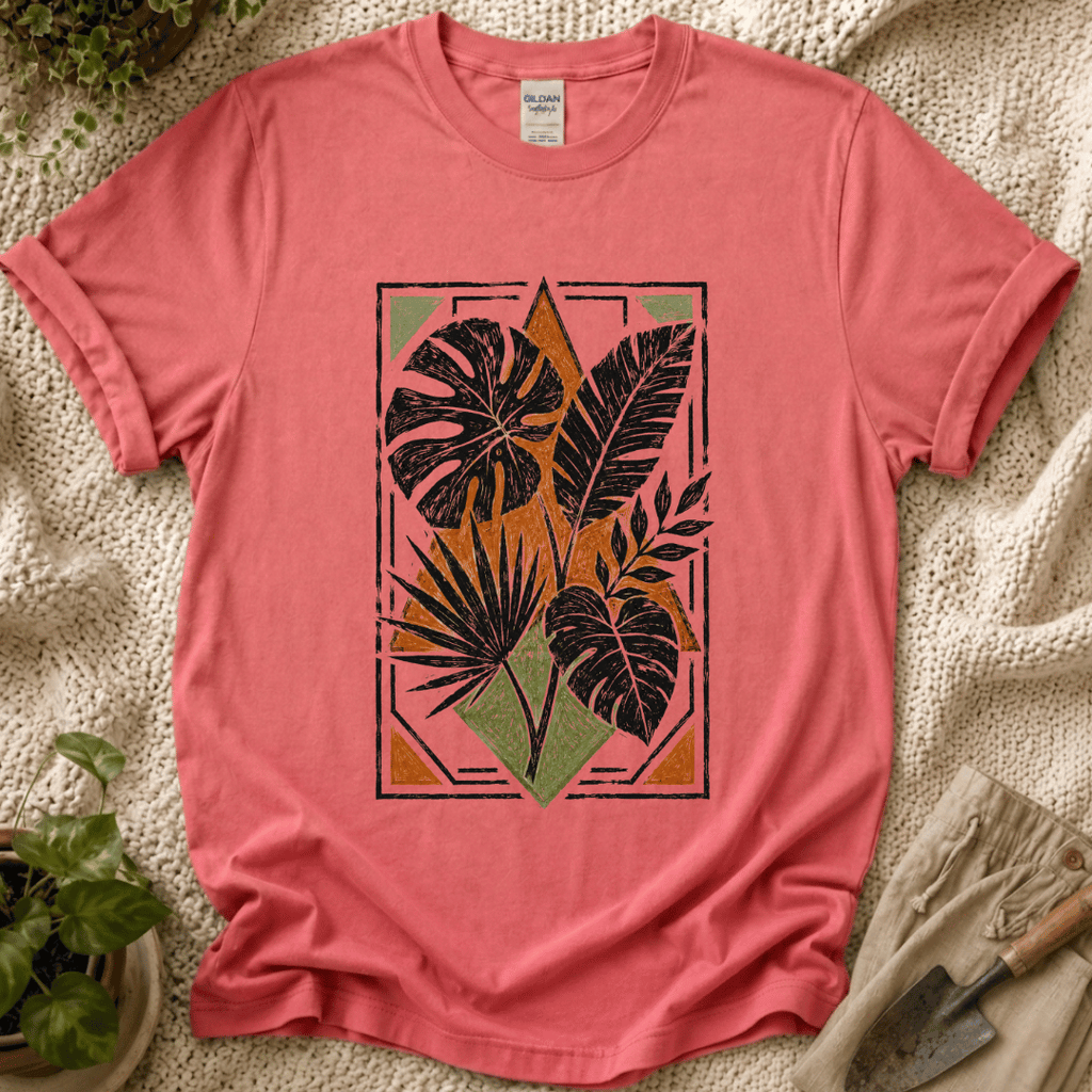 Botanical Frame T-Shirt by Zen & Zucchinis Slow Garden Club