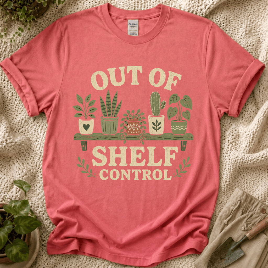 Out Of Shelf Control Plant Lover T-Shirt