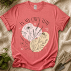 In My Own Time Boho Botanical T-Shirt by Zen & Zucchinis Slow Garden Club