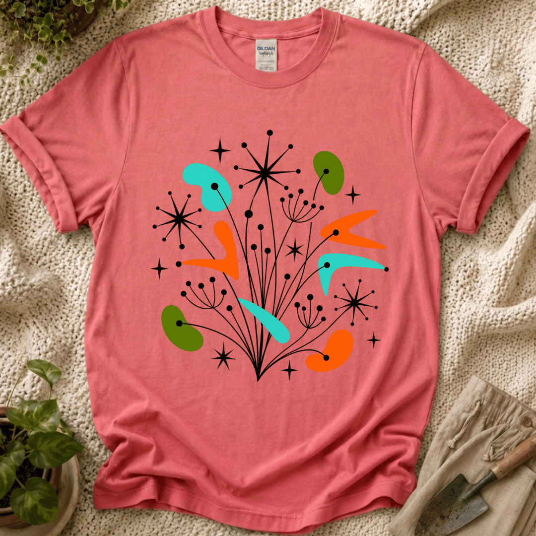Colorful Wildflower Calm T-Shirt by Zen & Zucchinis Slow Garden Club