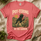 Pottering in the Garden Bird T-Shirt by Zen & Zucchinis Slow Garden Club