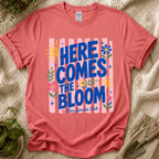 Here Comes The Bloom Summer Stripes T-Shirt