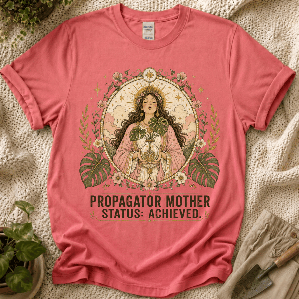 Propagator Mother Garden T-Shirt by Zen & Zucchinis Slow Garden Club