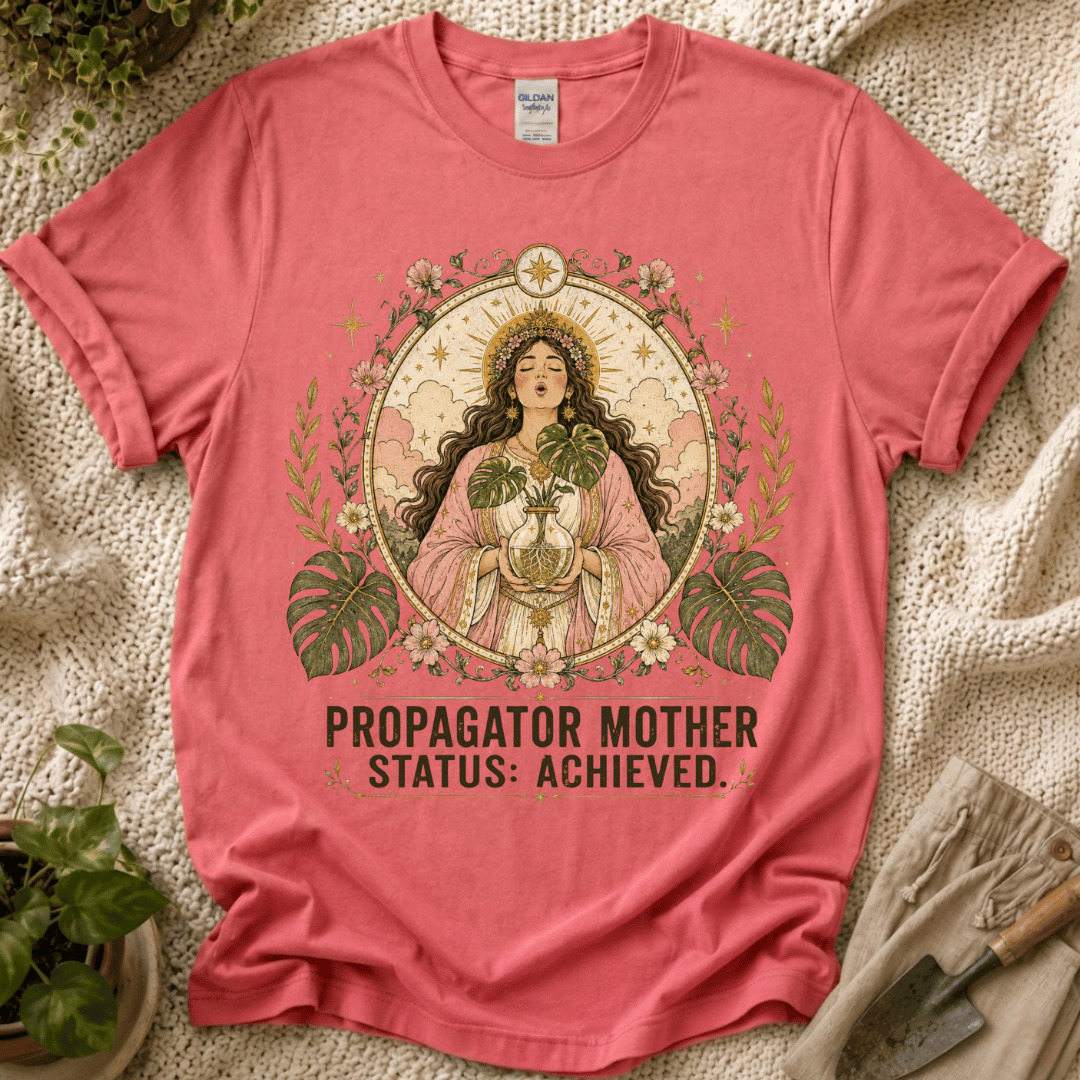 Propagator Mother Garden T-Shirt by Zen & Zucchinis Slow Garden Club