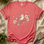 Blossom Bird Botanical T-Shirt by Zen & Zucchinis Slow Garden Club