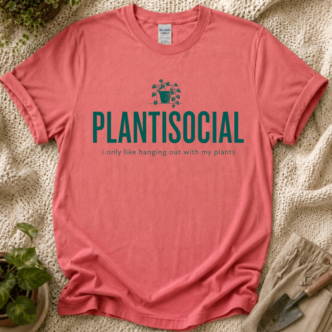 Plantisocial T-Shirt by Zen & Zucchinis Slow Garden Club