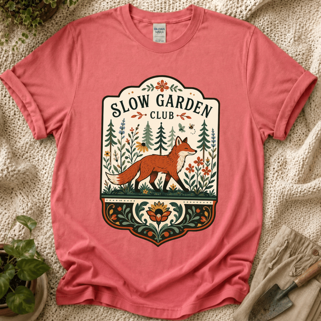 The Local Fox Slow Garden Club T-Shirt