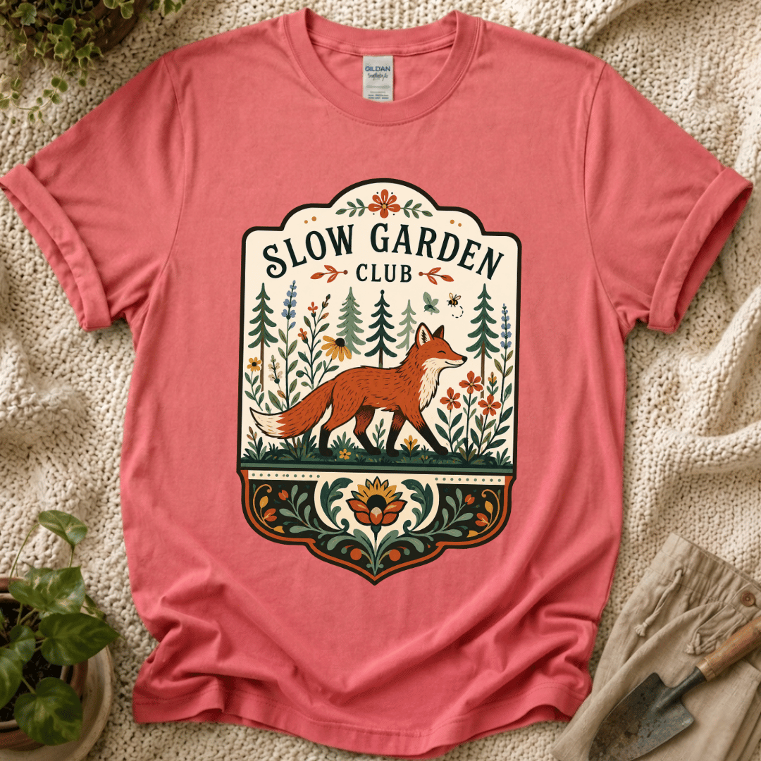 The Local Fox Slow Garden Club T-Shirt