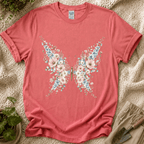 Flower Butterfly Beauty Garden T-Shirt