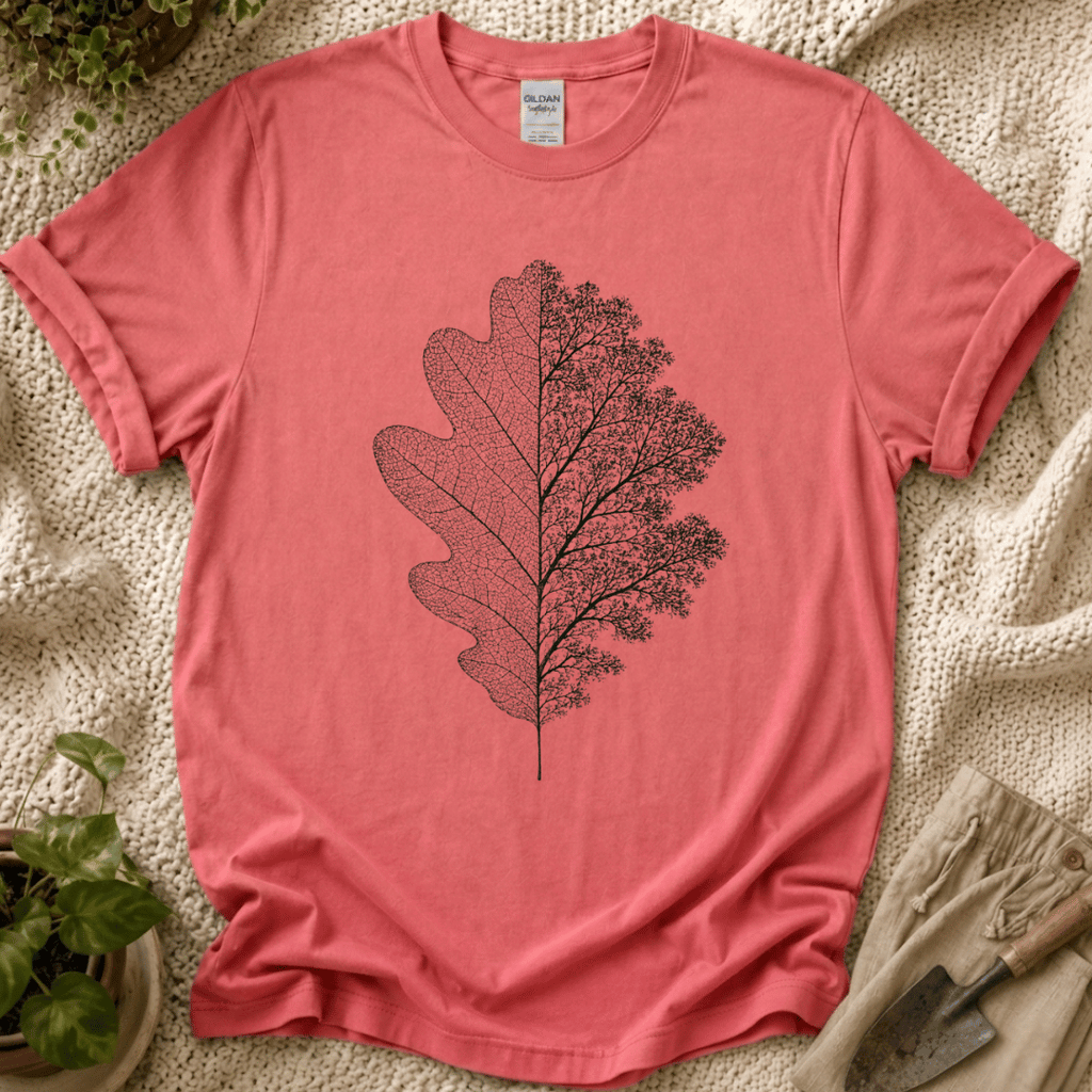Oak Leaf Botanical Nature T-Shirt