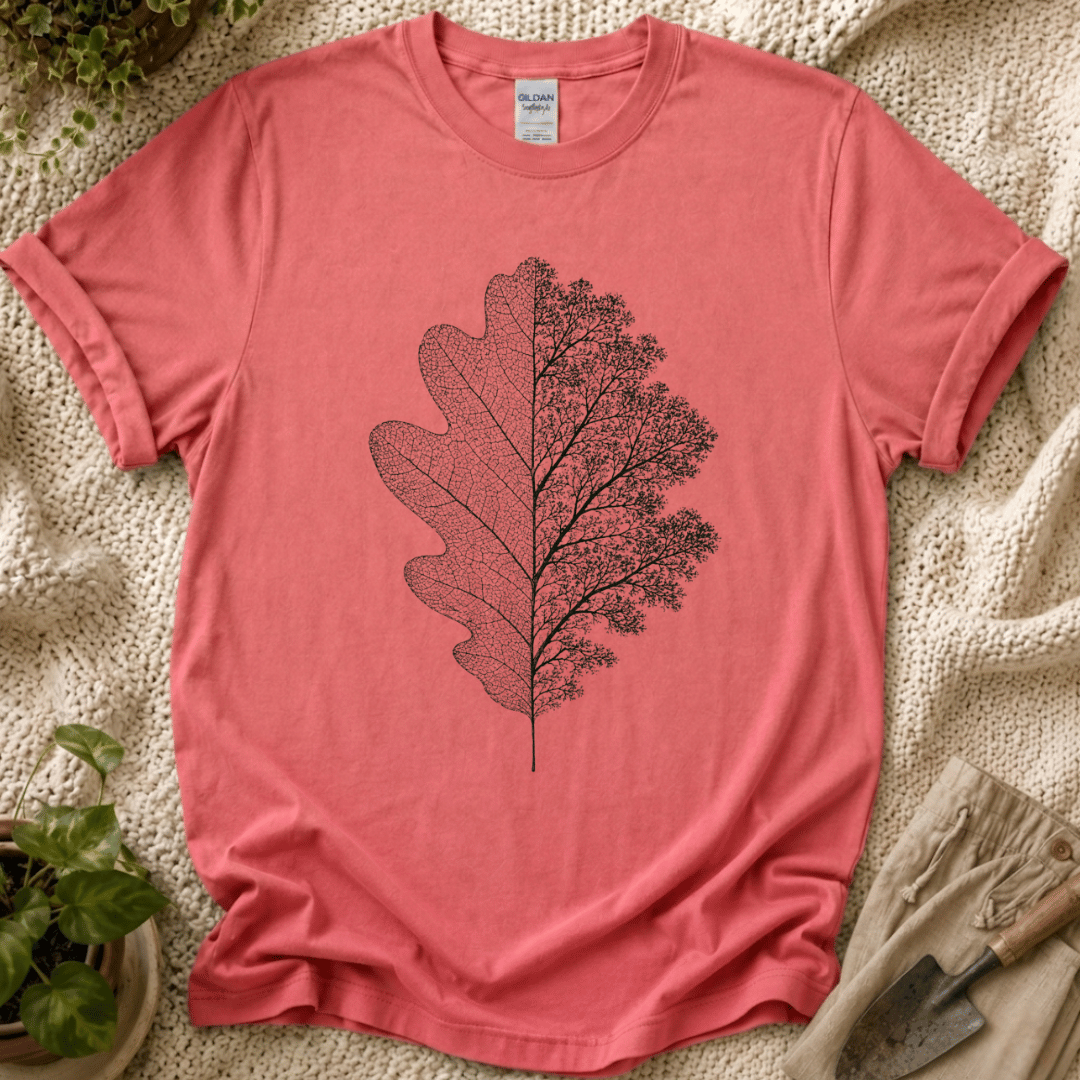Oak Leaf Botanical Nature T-Shirt