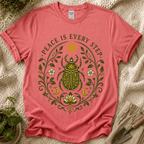 Peace in Every Step Nature T-Shirt by Zen & Zucchinis Slow Garden Club