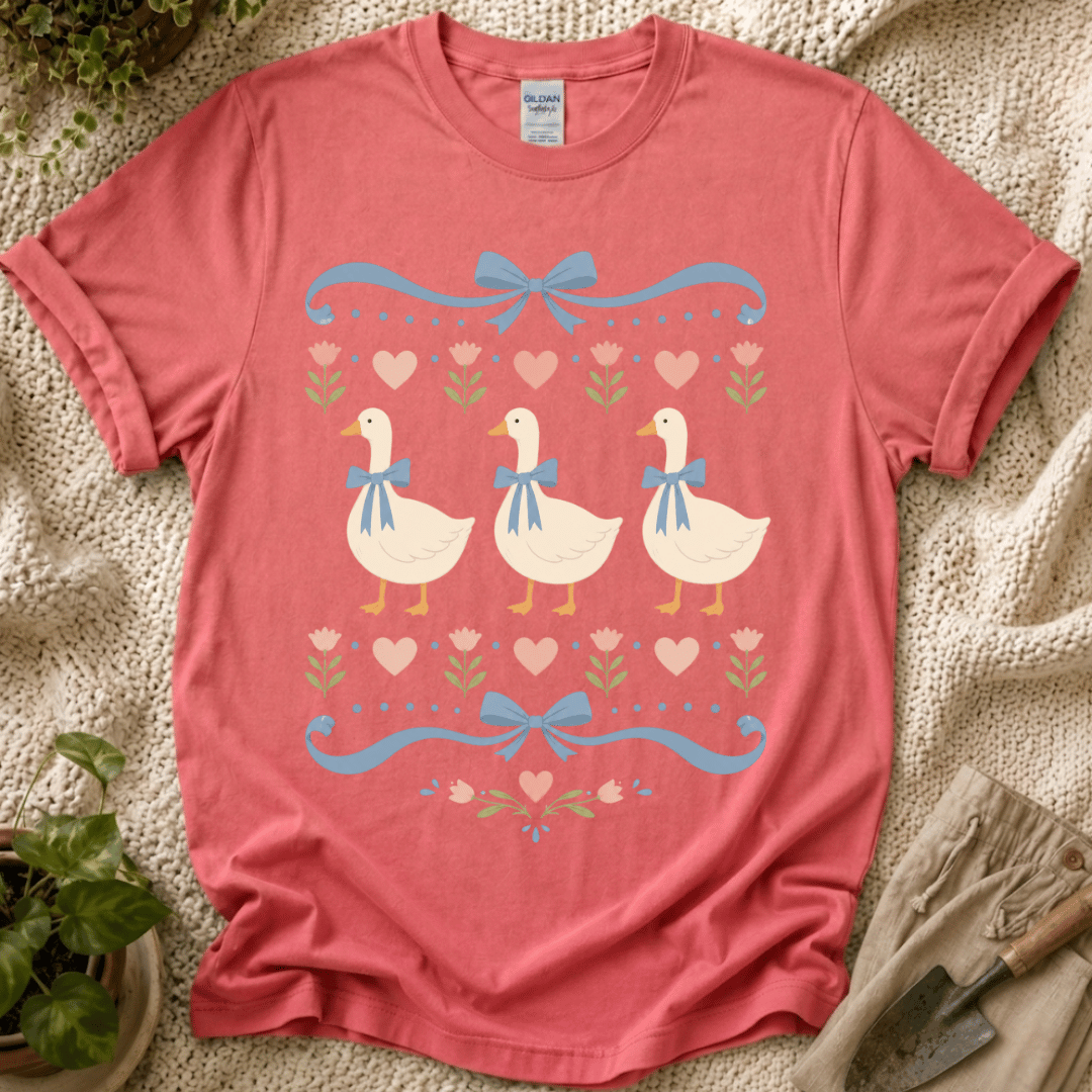 Slow Garden Goose T-Shirt by Zen & Zucchinis Slow Garden Club