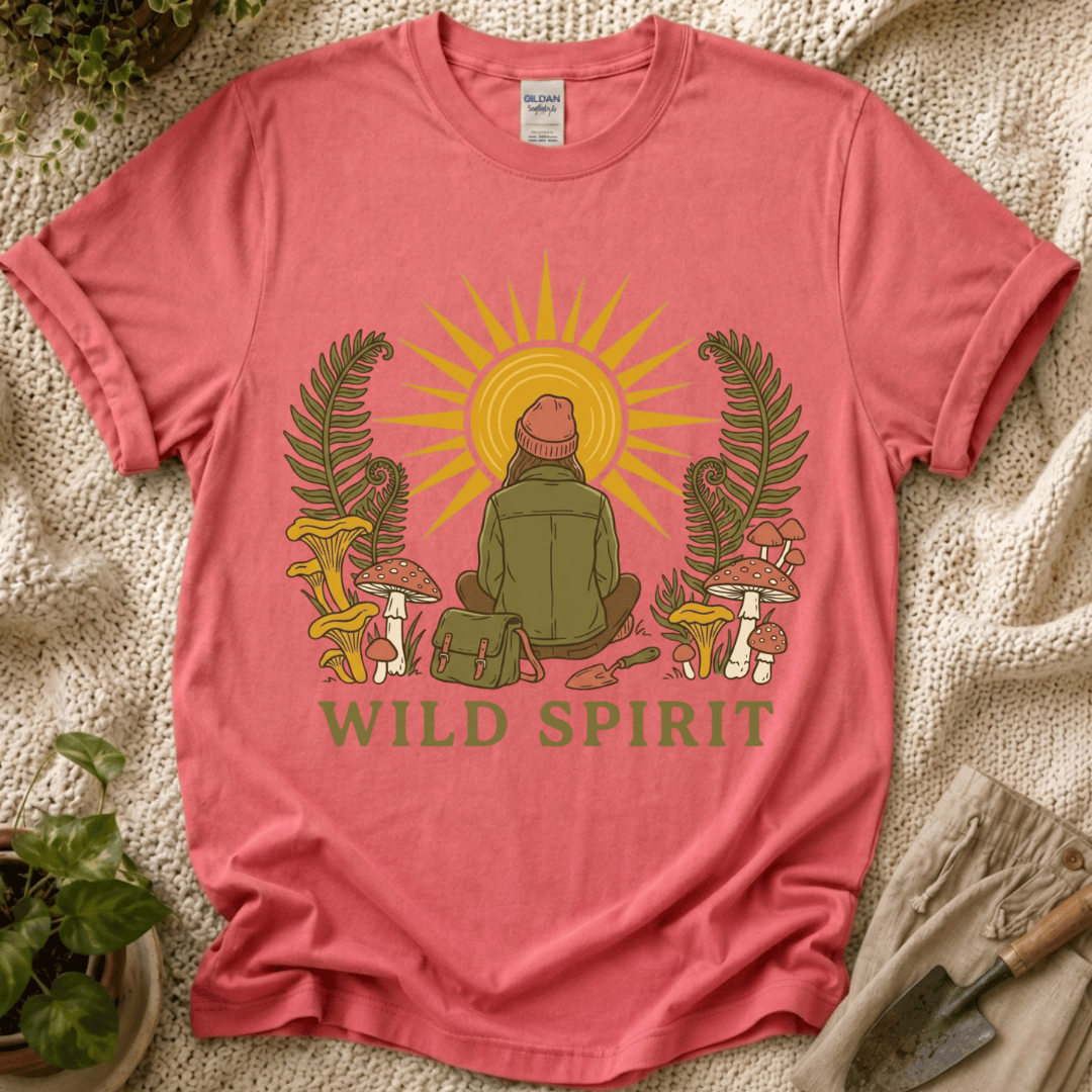 Wild Spirit Nature T-Shirt by Zen & Zucchinis Slow Garden Club