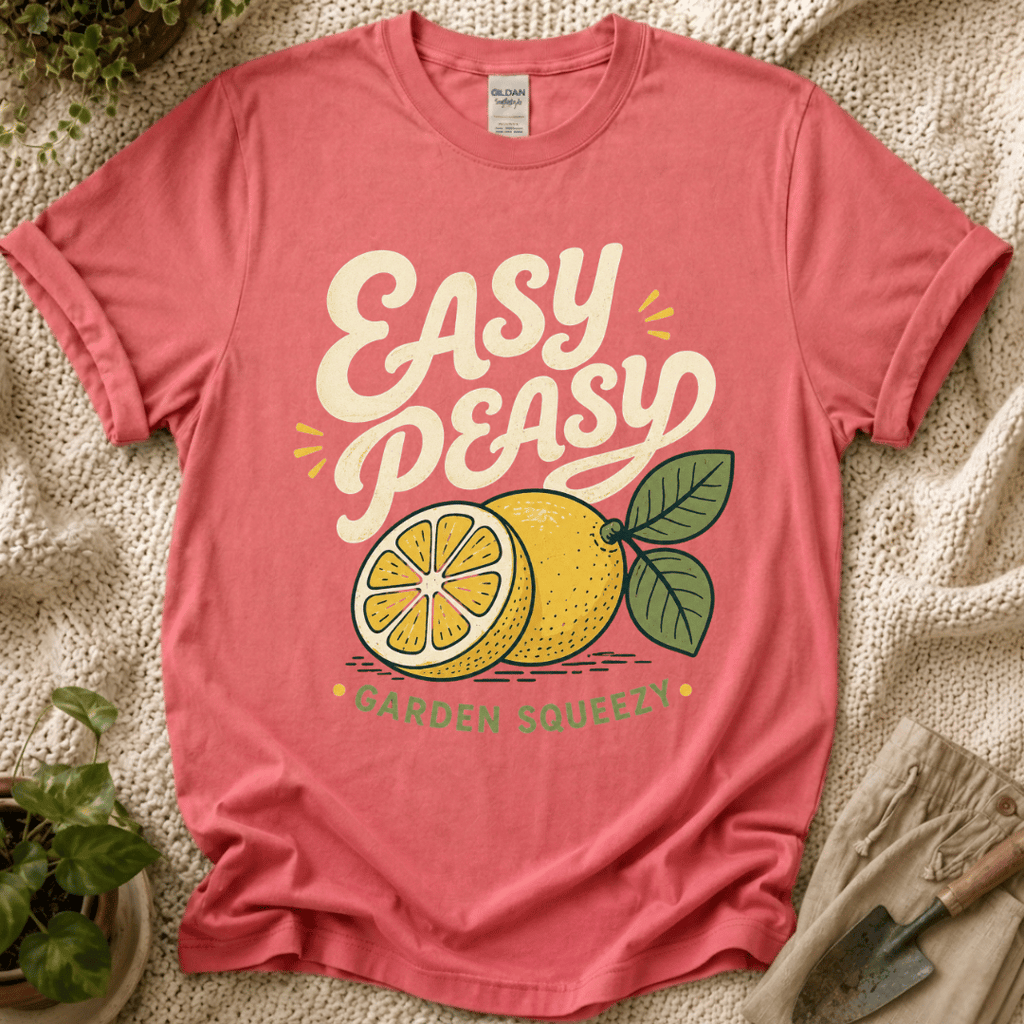 Easy Peasy Lemon Garden Squeezy T-Shirt