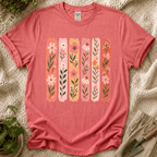 Flower on Stripes T-Shirt