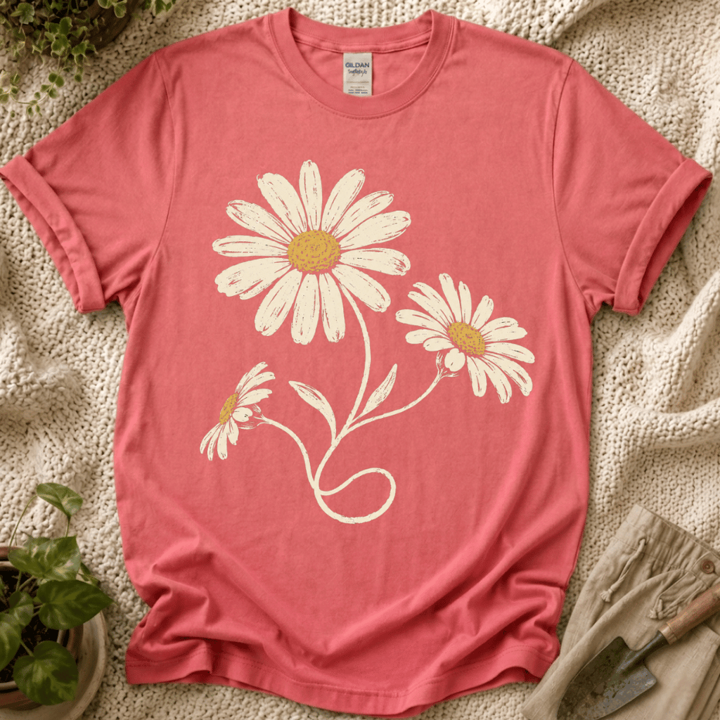 Daisy T-Shirt - Zen & Zucchinis garden graphic tee