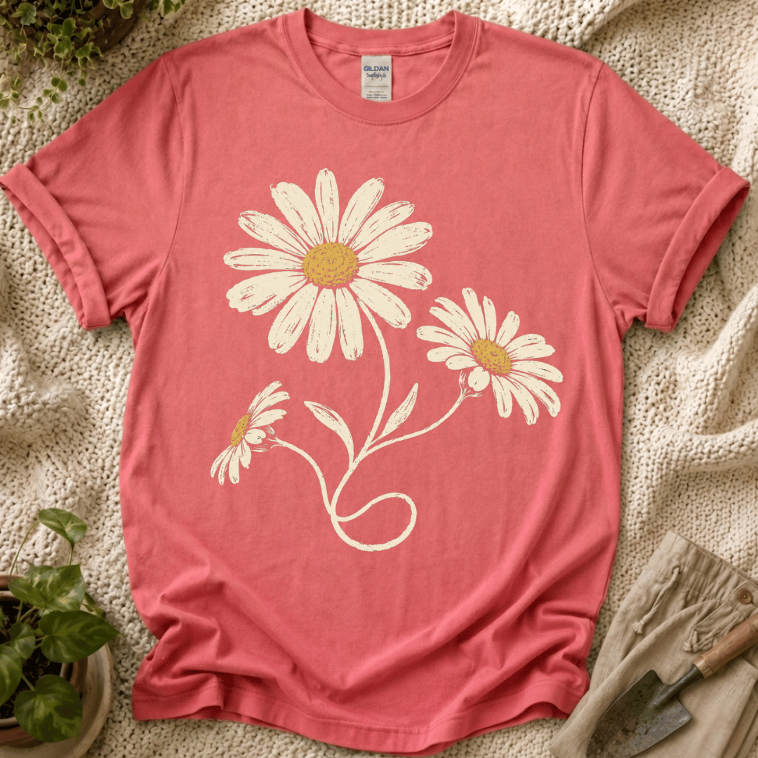 Daisy T-Shirt - Zen & Zucchinis garden graphic tee