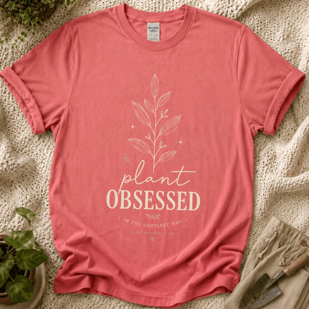 Plant Obsessed T-Shirt by Zen & Zucchinis Slow Garden Club